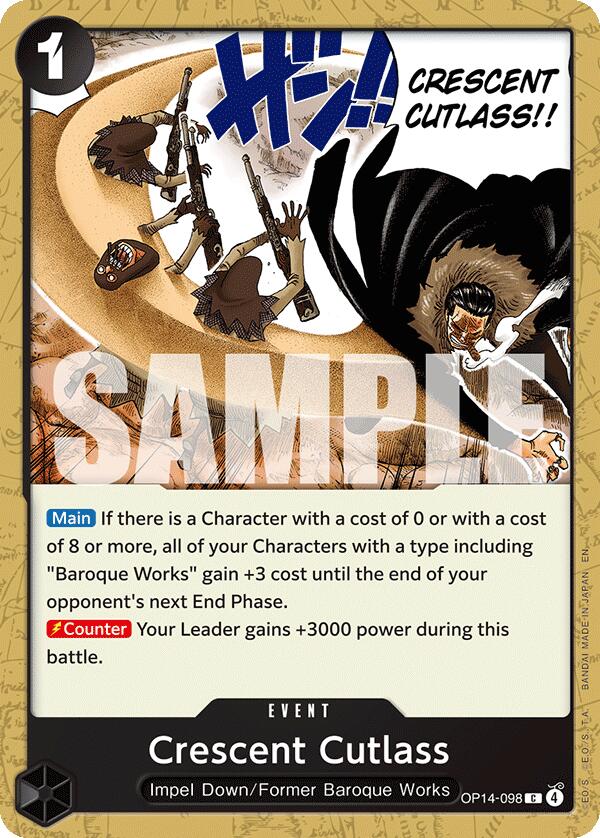 Crescent Cutlass [The Azure Sea's Seven] | Total Play