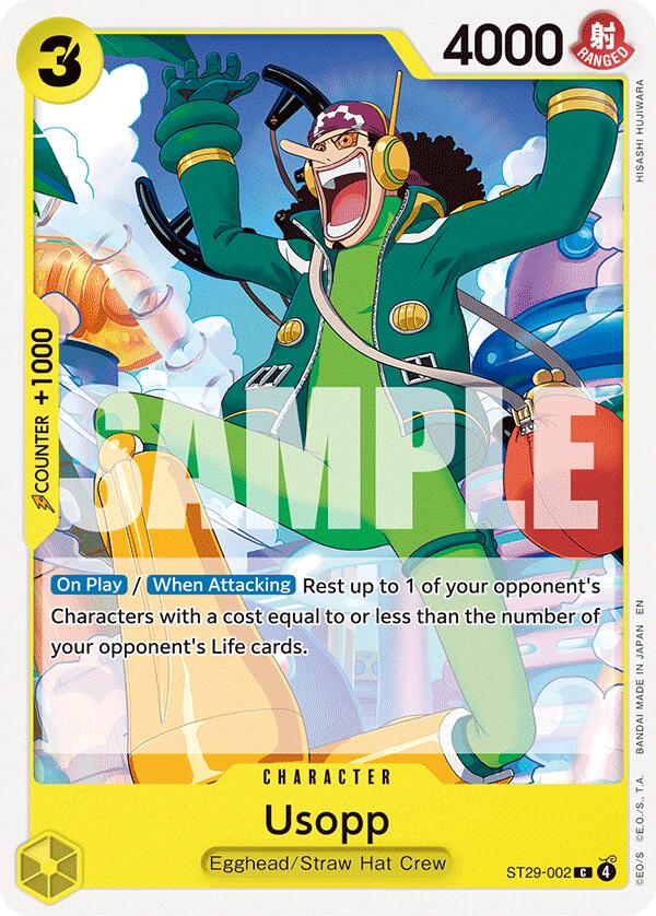 Usopp [Starter Deck: Egghead] | Total Play