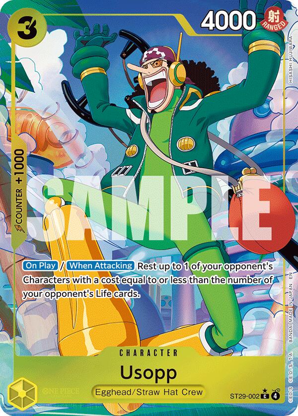 Usopp (Full Art) [Starter Deck: Egghead] | Total Play