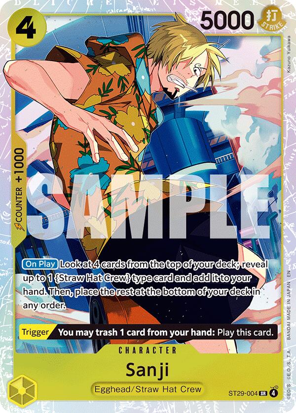 Sanji [Starter Deck: Egghead] | Total Play