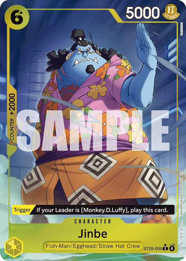 Jinbe (Full Art) [Starter Deck: Egghead] | Total Play