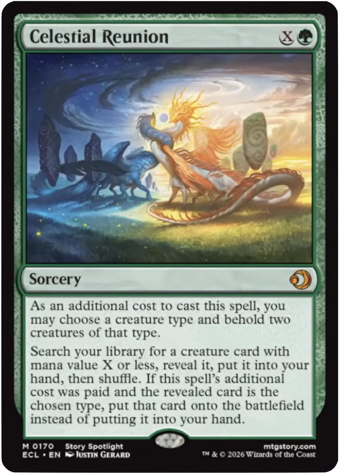 Celestial Reunion [Lorwyn Eclipsed] | Total Play