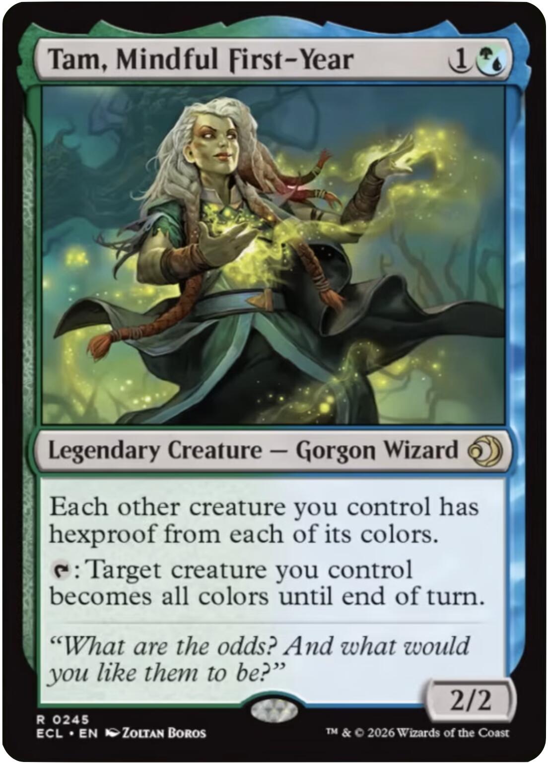 Tam, Mindful First-Year [Lorwyn Eclipsed] | Total Play