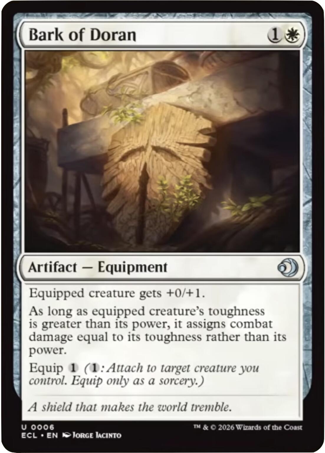 Bark of Doran [Lorwyn Eclipsed] | Total Play