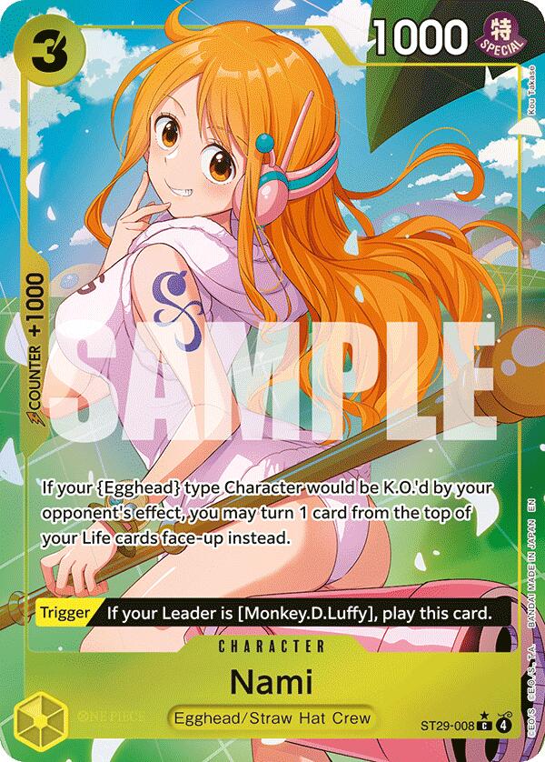 Nami (Full Art) [Starter Deck: Egghead] | Total Play