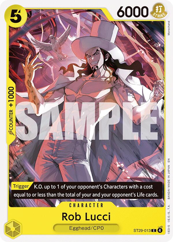 Rob Lucci [Starter Deck: Egghead] | Total Play