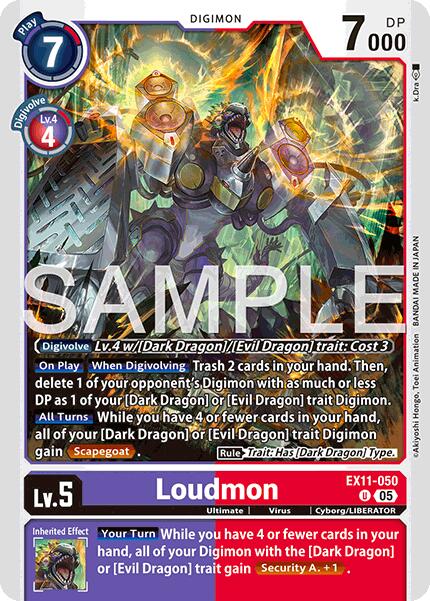 Loudmon [EX11-050] [Dawn of Liberator] | Total Play
