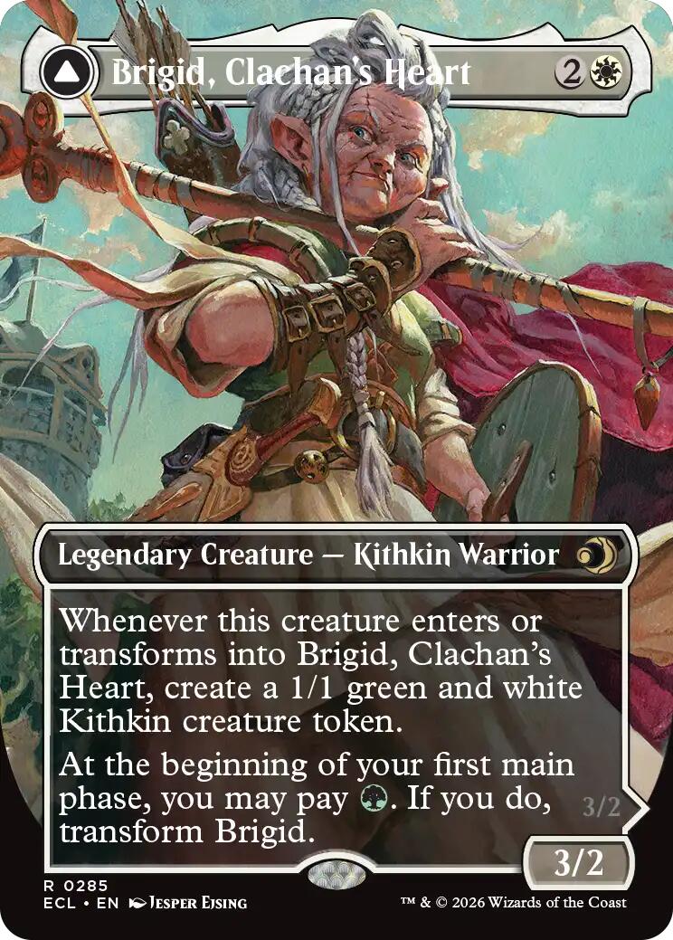Brigid, Clachan's Heart (Borderless) [Lorwyn Eclipsed] | Total Play