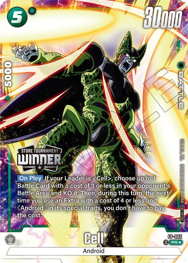 Cell (Tournament Pack -Winner- 09) [Fusion World Tournament Cards] | Total Play