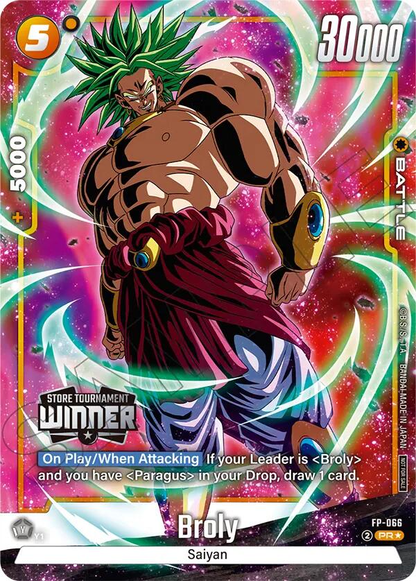 Broly (Tournament Pack -Winner- 09) [Fusion World Tournament Cards] | Total Play
