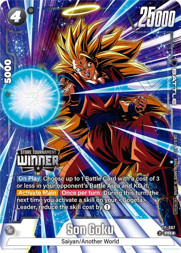 Son Goku (Tournament Pack -Winner- 09) [Fusion World Tournament Cards] | Total Play