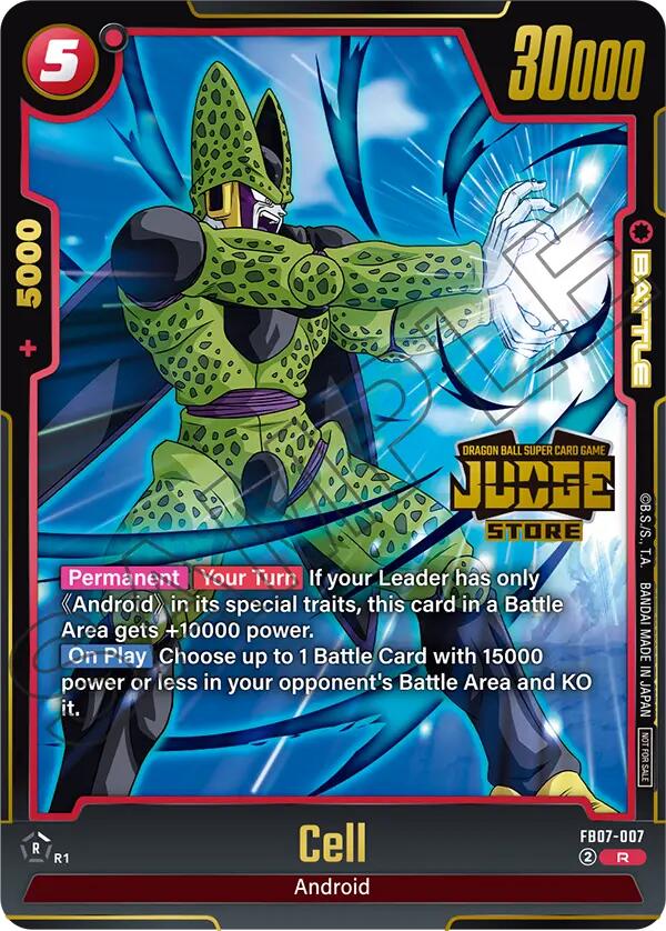 Cell (Judge Pack (Store Judge) 05) [Fusion World Tournament Cards] | Total Play