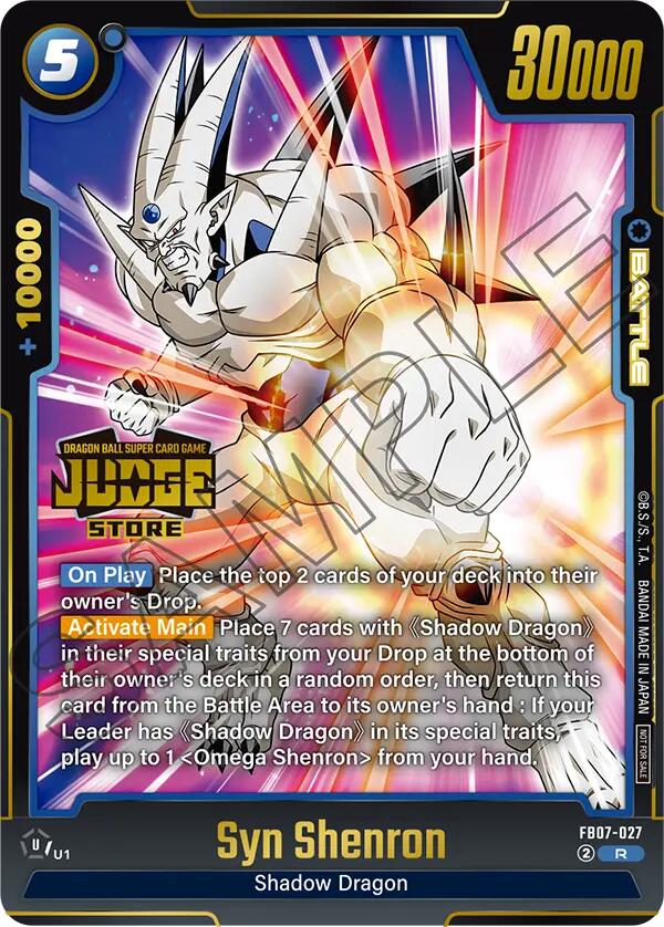 Syn Shenron (Judge Pack (Store Judge) 05) [Fusion World Tournament Cards] | Total Play