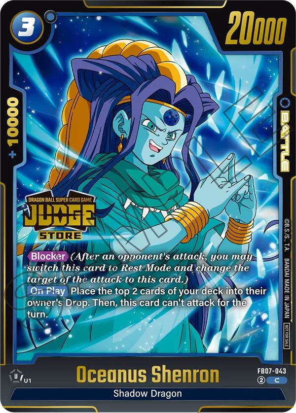 Oceanus Shenron (Judge Pack (Store Judge) 05) [Fusion World Tournament Cards] | Total Play
