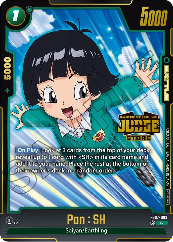 Pan : SH (Judge Pack (Store Judge) 05) [Fusion World Tournament Cards] | Total Play