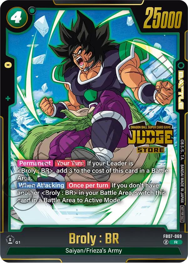 Broly : BR (Judge Pack (Store Judge) 05) [Fusion World Tournament Cards] | Total Play