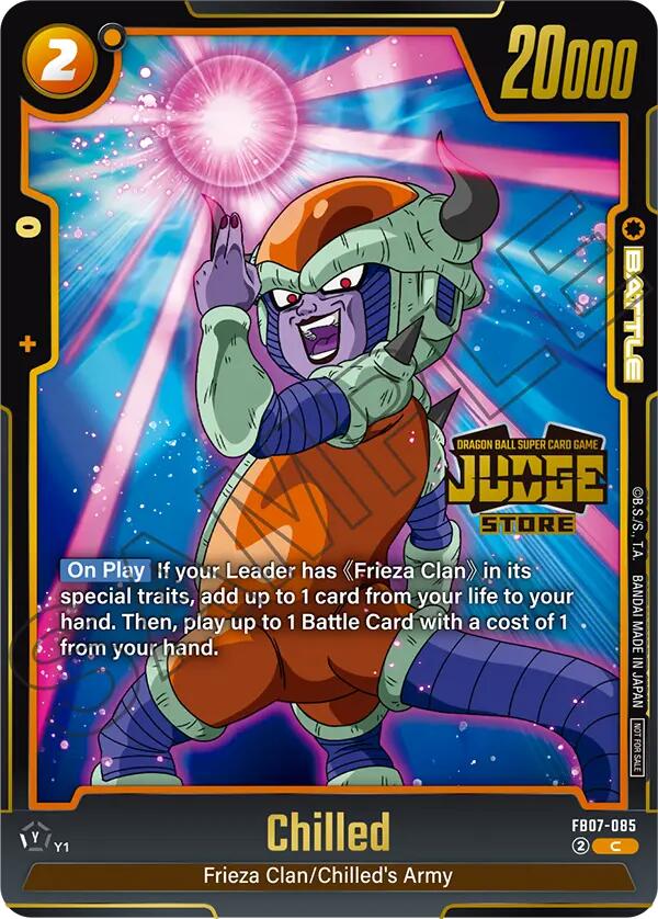 Chilled (Judge Pack (Store Judge) 05) [Fusion World Tournament Cards] | Total Play
