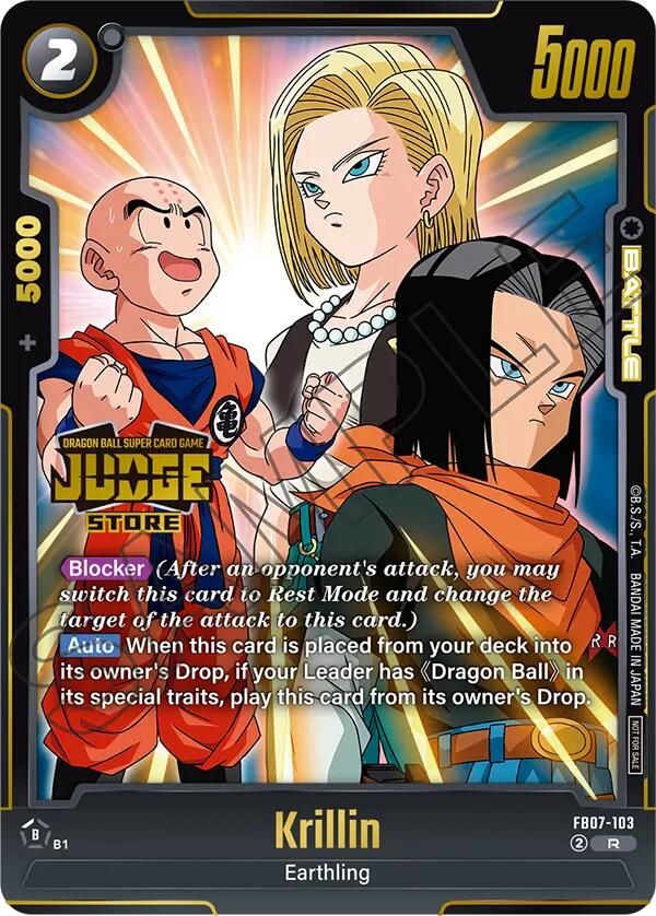 Krillin (Judge Pack (Store Judge) 05) [Fusion World Tournament Cards] | Total Play