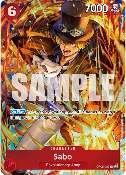 Sabo (Illustration Box Vol.5) [One Piece Promotion Cards] | Total Play