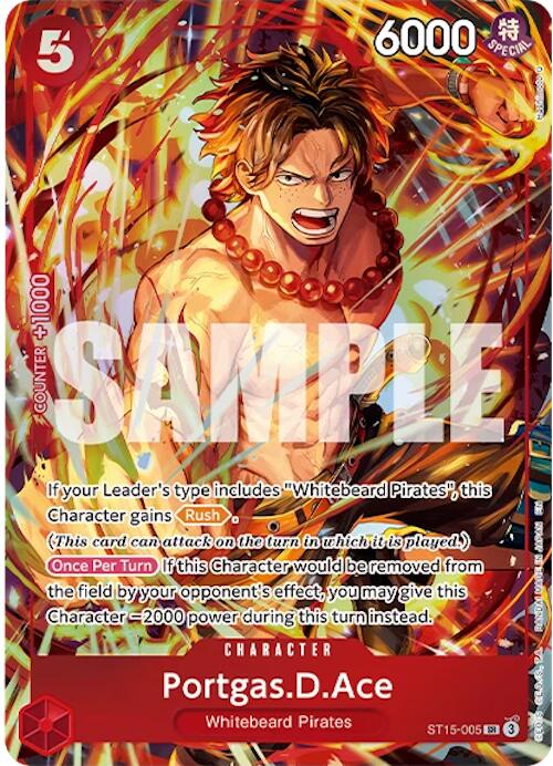 Portgas.D.Ace (Illustration Box Vol.5) [One Piece Promotion Cards] | Total Play