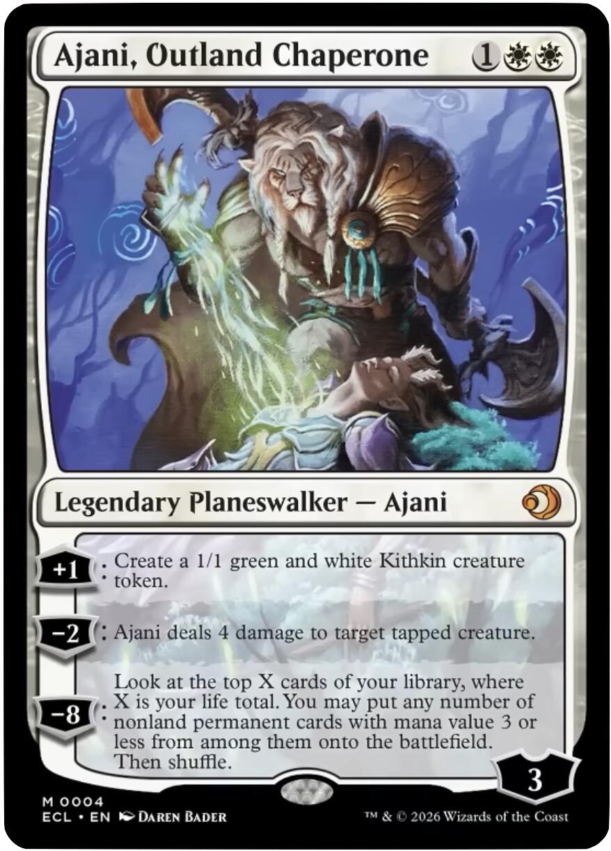 Ajani, Outland Chaperone [Lorwyn Eclipsed] | Total Play