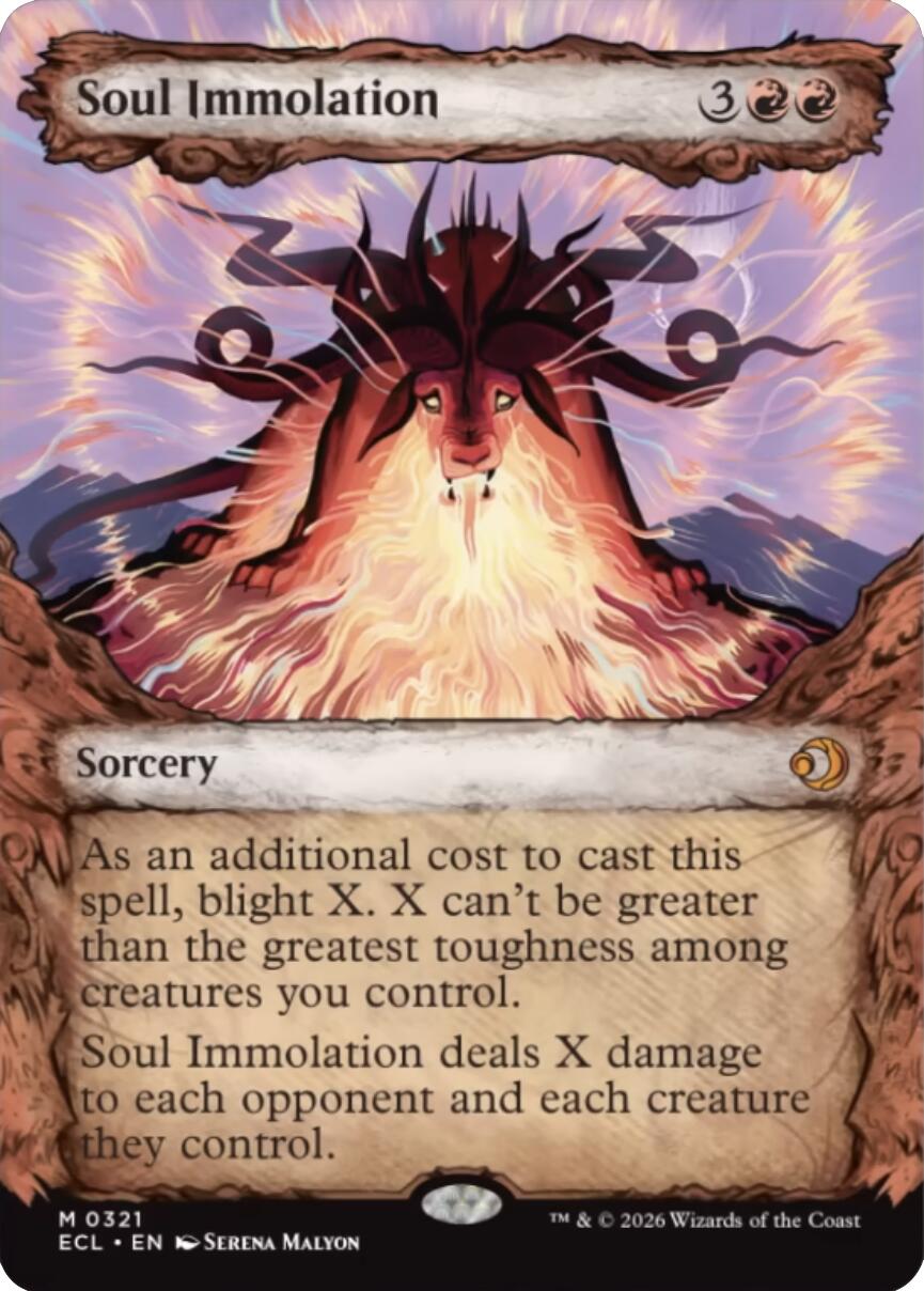 Soul Immolation (Showcase) [Lorwyn Eclipsed] | Total Play