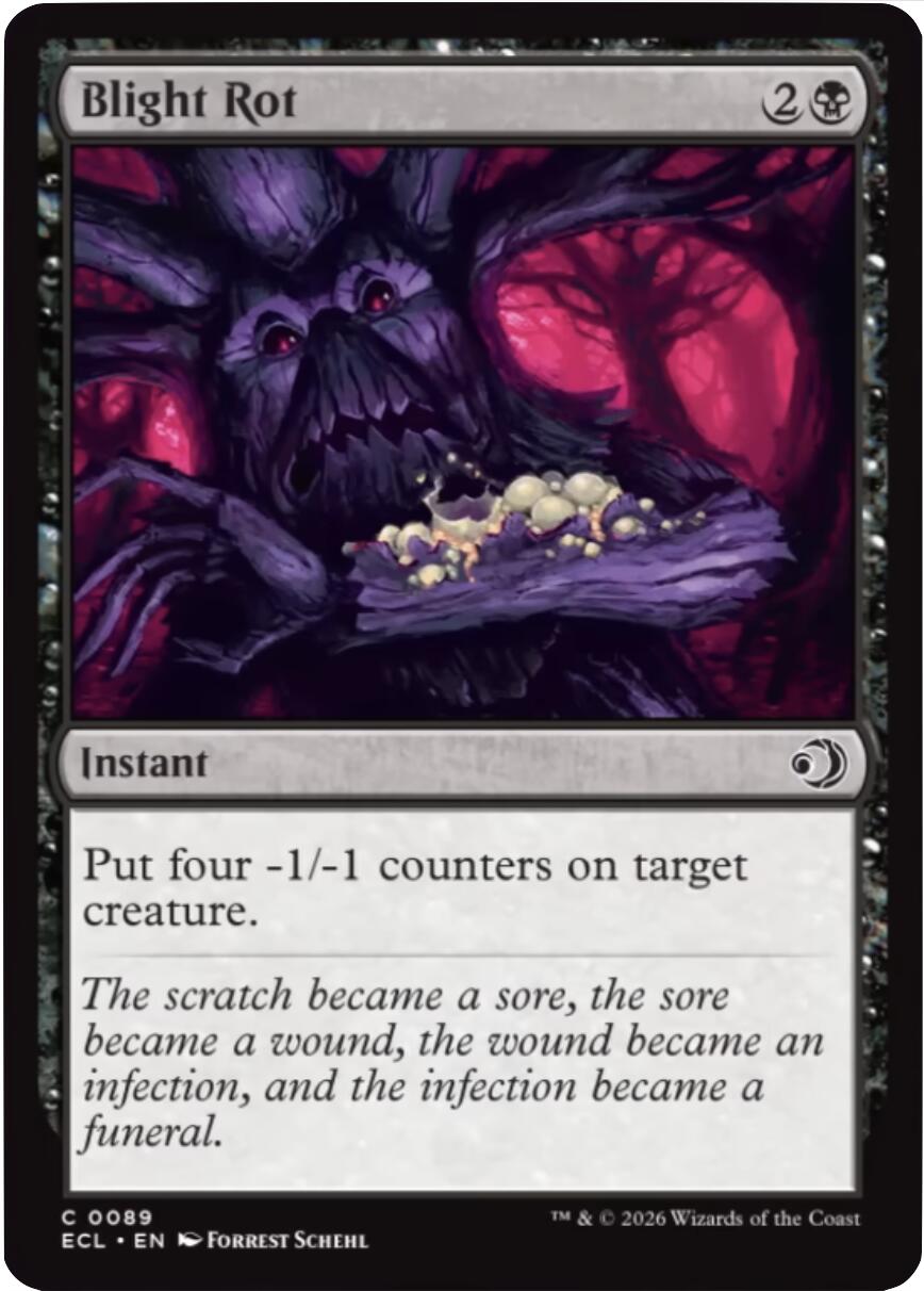 Blight Rot [Lorwyn Eclipsed] | Total Play