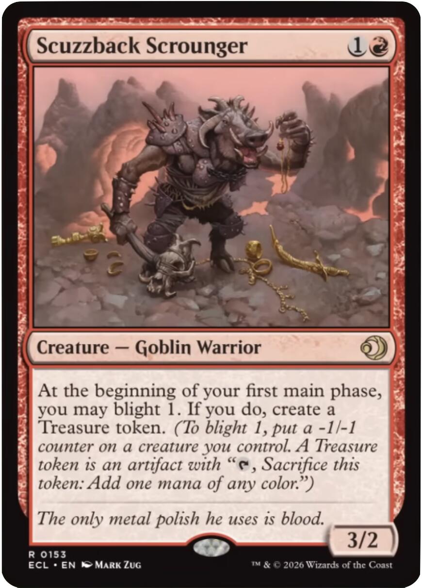 Scuzzback Scrounger [Lorwyn Eclipsed] | Total Play