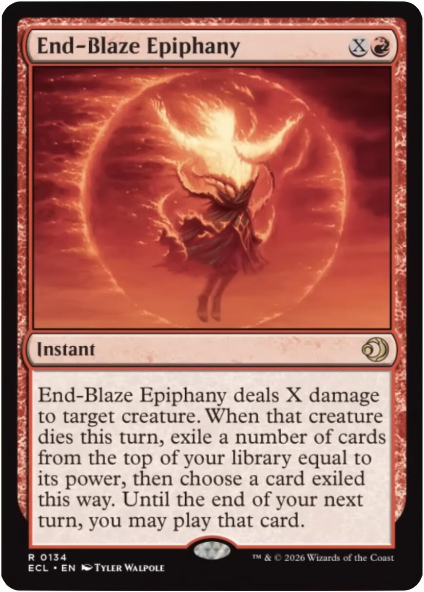 End-Blaze Epiphany [Lorwyn Eclipsed] | Total Play