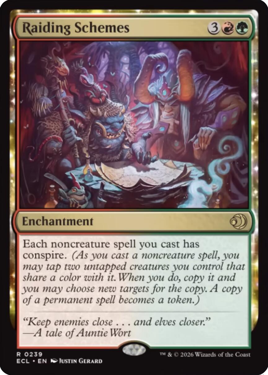 Raiding Schemes [Lorwyn Eclipsed] | Total Play