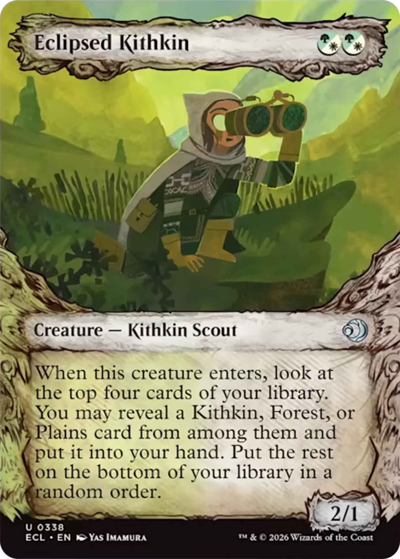 Eclipsed Kithkin (Showcase) [Lorwyn Eclipsed] | Total Play