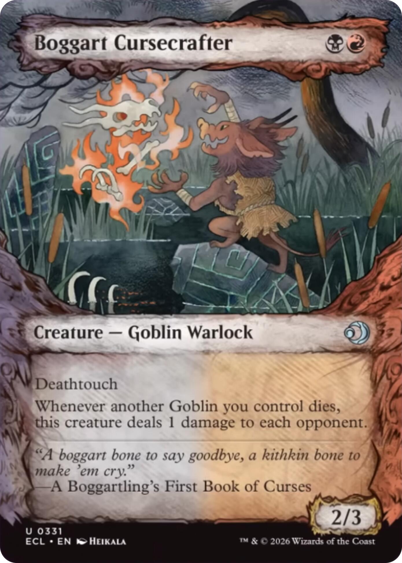 Boggart Cursecrafter (Showcase) [Lorwyn Eclipsed] | Total Play
