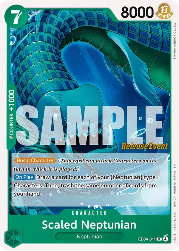 Scaled Neptunian [The Azure Sea's Seven Release Event Cards] | Total Play