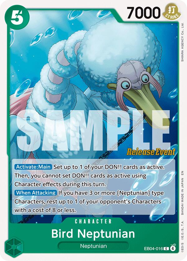 Bird Neptunian [The Azure Sea's Seven Release Event Cards] | Total Play