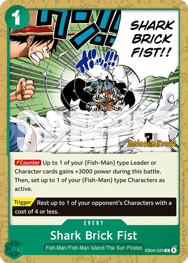 Shark Brick Fist [The Azure Sea's Seven Release Event Cards] | Total Play