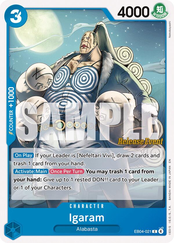 Igaram [The Azure Sea's Seven Release Event Cards] | Total Play