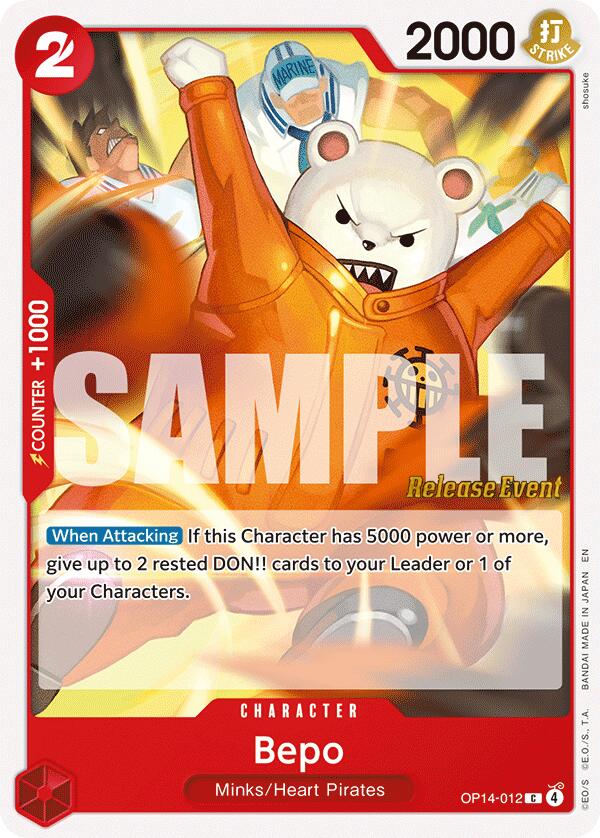 Bepo [The Azure Sea's Seven Release Event Cards] | Total Play