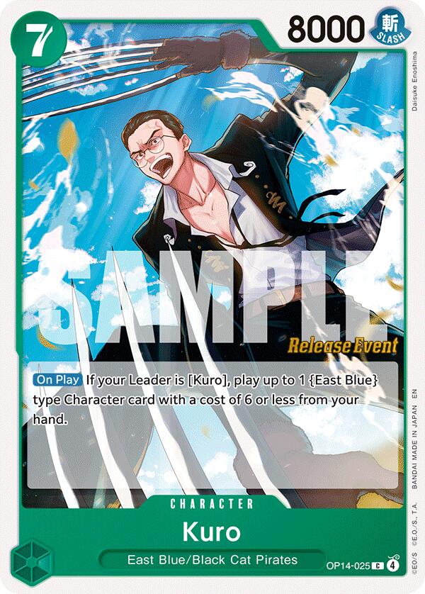 Kuro [The Azure Sea's Seven Release Event Cards] | Total Play