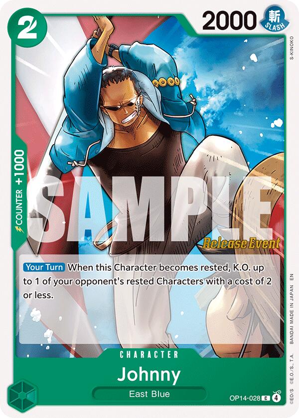 Johnny [The Azure Sea's Seven Release Event Cards] | Total Play