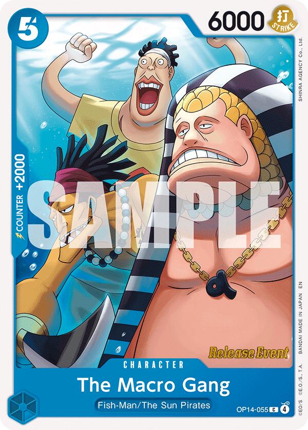 The Macro Gang [The Azure Sea's Seven Release Event Cards] | Total Play