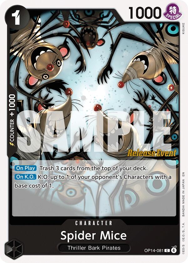 Spider Mice [The Azure Sea's Seven Release Event Cards] | Total Play