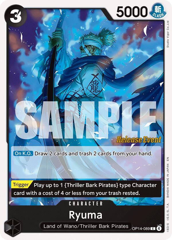 Ryuma [The Azure Sea's Seven Release Event Cards] | Total Play