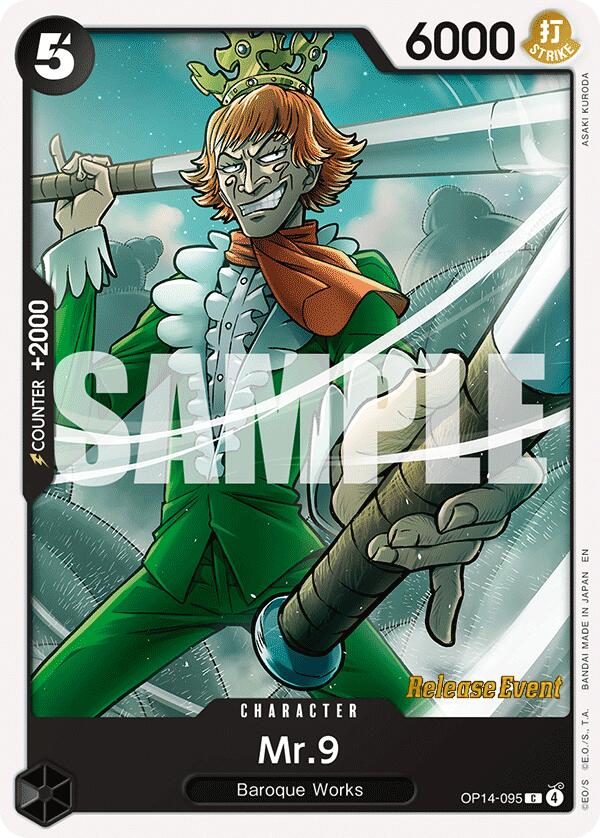 Mr.9 [The Azure Sea's Seven Release Event Cards] | Total Play
