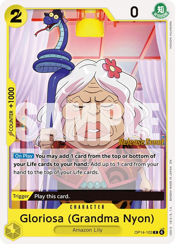 Gloriosa (Grandma Nyon) [The Azure Sea's Seven Release Event Cards] | Total Play