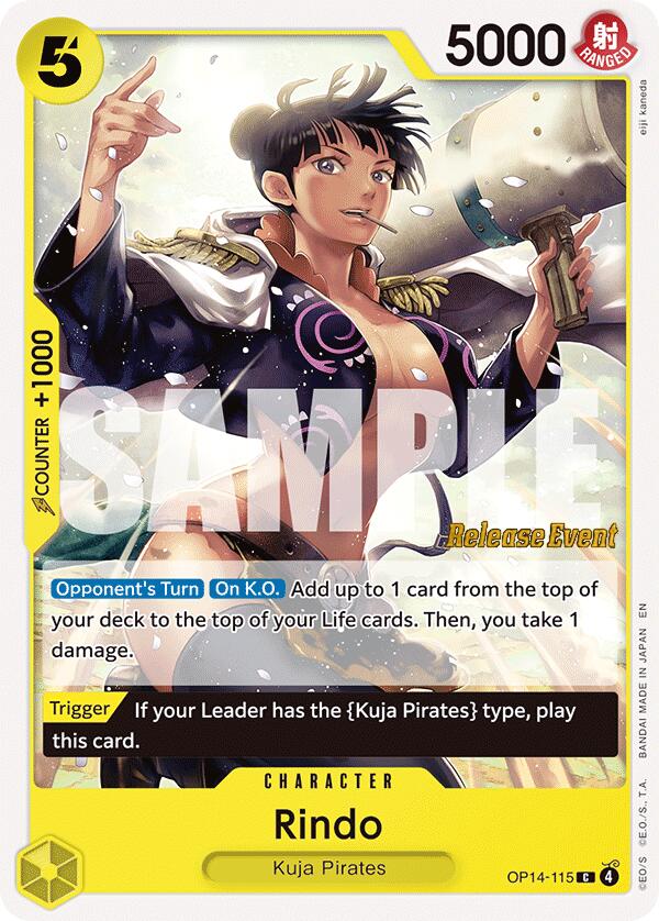 Rindo [The Azure Sea's Seven Release Event Cards] | Total Play