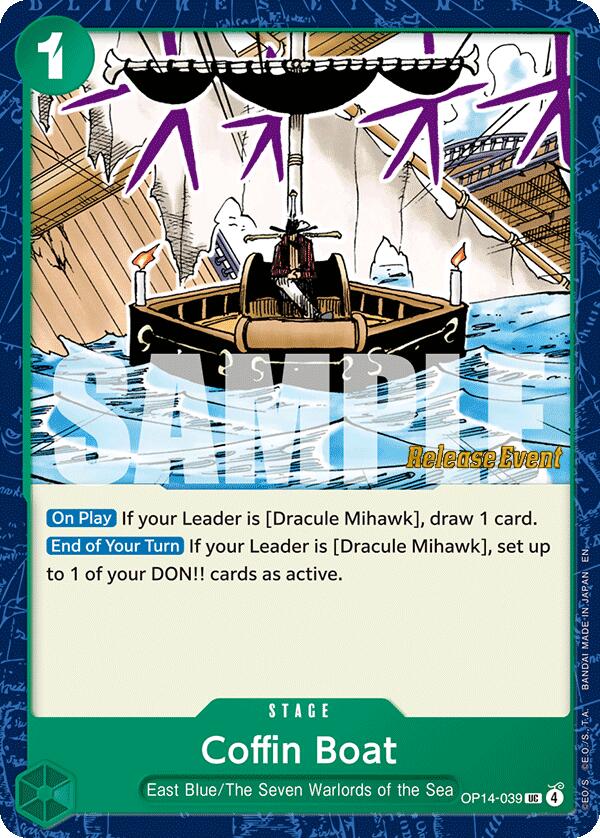 Coffin Boat [The Azure Sea's Seven Release Event Cards] | Total Play
