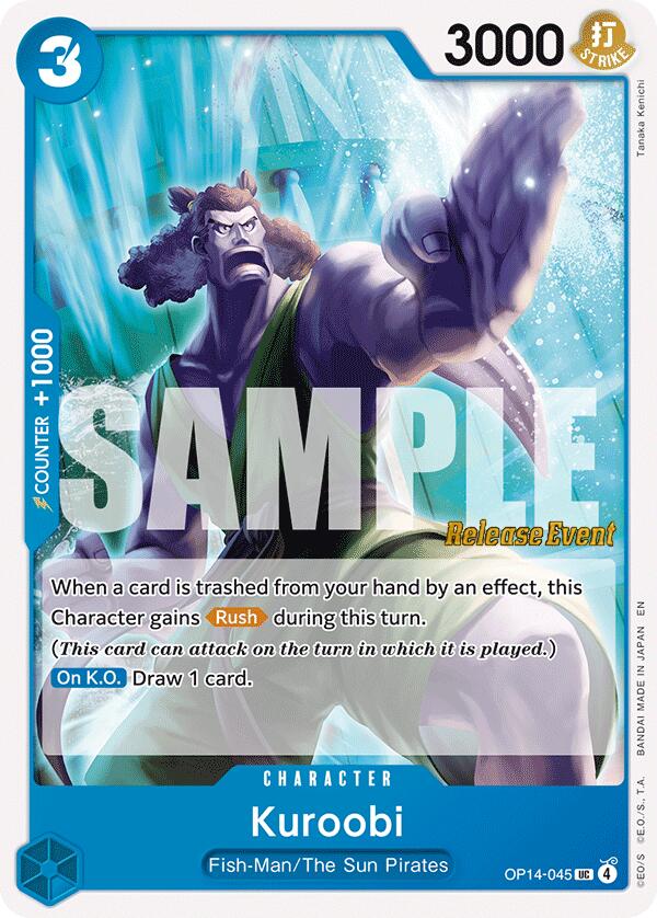 Kuroobi [The Azure Sea's Seven Release Event Cards] | Total Play