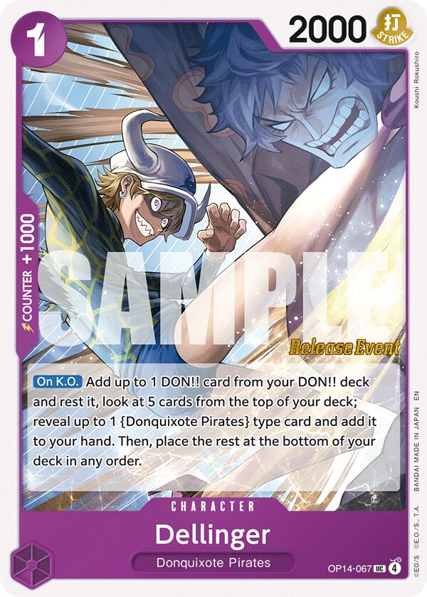Dellinger [The Azure Sea's Seven Release Event Cards] | Total Play