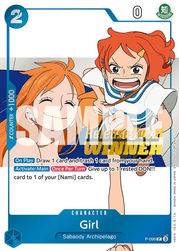 Girl (OP14 Release Event Winner) [One Piece Promotion Cards] | Total Play