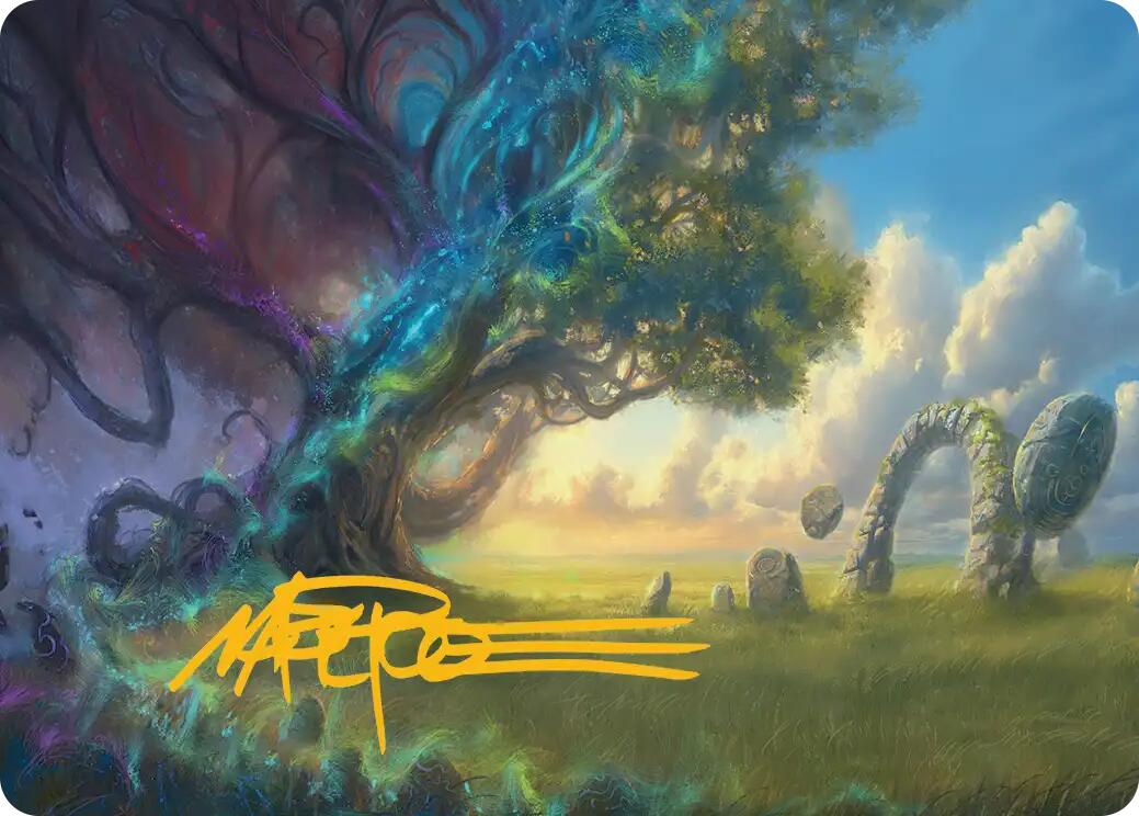 Morningtide's Light Art Card (Gold-Stamped Signature) [Lorwyn Eclipsed Art Series] | Total Play